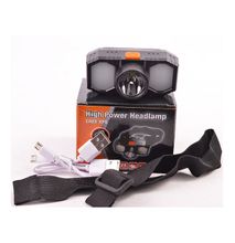 XPE+COB+LED Headlamp With Built-in 18650 Battery USB Rechargeable